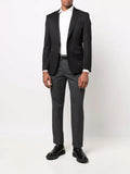 BOSS single-breasted virgin wool blazer