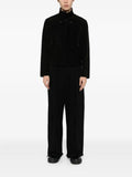 TEAM WANG design corduroy raw-edge jacket