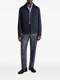 ETRO logo-embroidered jacket