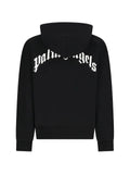 Palm Angels curved-logo hoodie