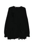 Yohji Yamamoto distressed-effect sweater