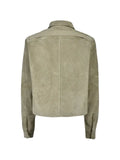 Rick Owens Alice suede panelled jacket