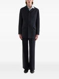 Jil Sander technical crêpe deconstructed jacket