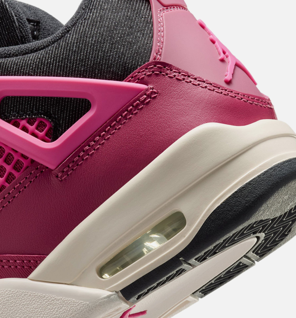 Air Jordan 4 Retro She's a Star Grade School Lifestyle Shoe – Sweet Beet/Desert Pink/Off Noir/Chalk