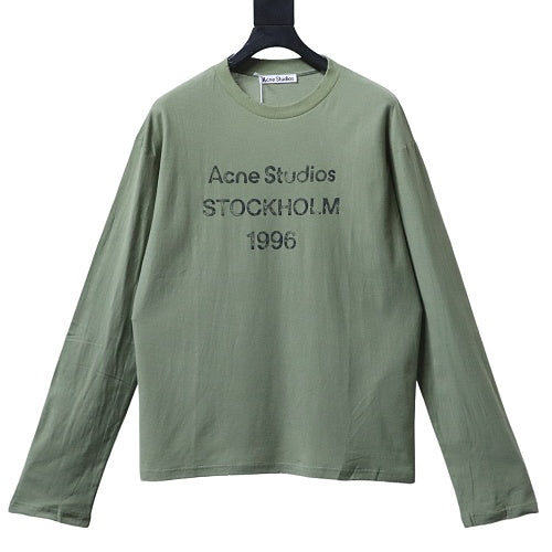 AC Sprayed 1996 Logo Longsleeve Green